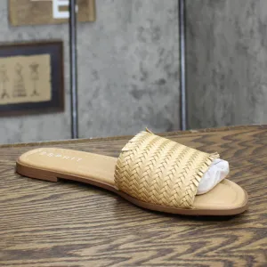 Esprit Summer Woven Sandals Amputee Replacement Left Shoe Only Natural Brown 10M