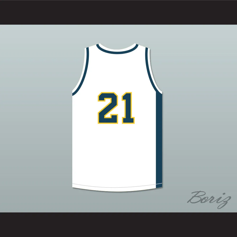 Evan Whitbourne 21 Malibu Vista Sea Lions Basketball Jersey Bring It On: Fight to the Finish