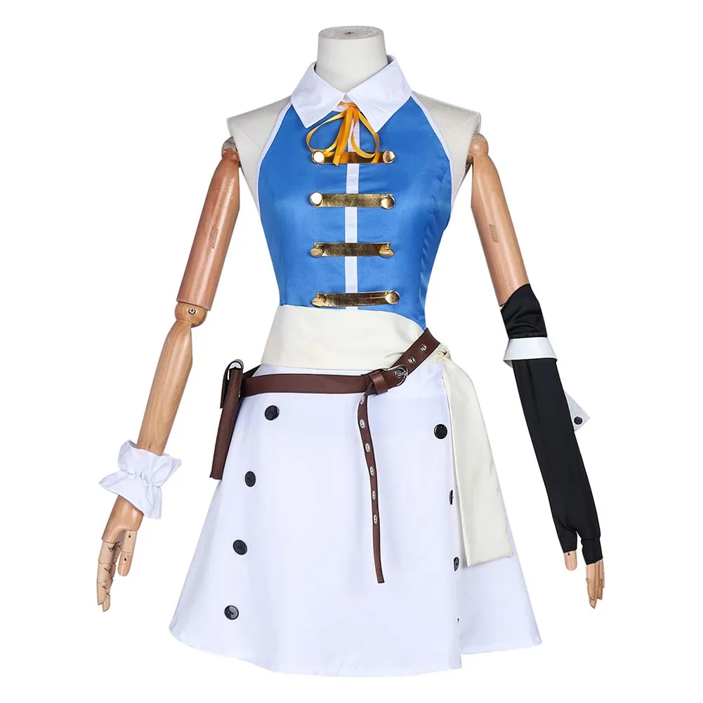 Fairy Tail Heartfilia Lucy Anime Character Cosplay Costume Outfits Halloween Carnival Suit