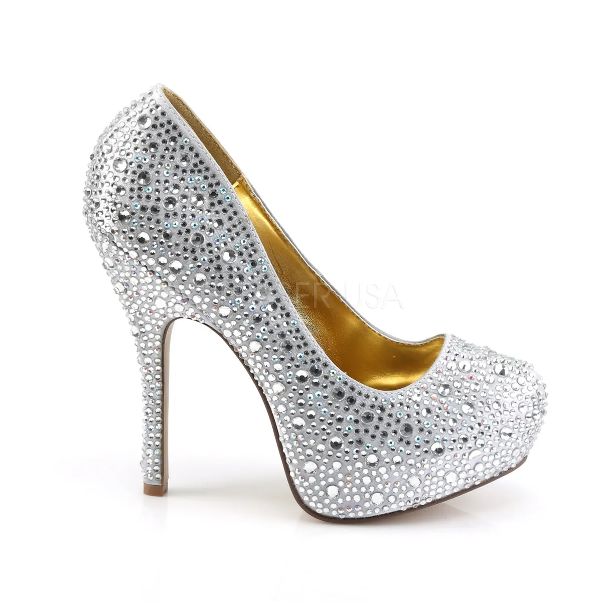 FELICITY-20  Silver Satin