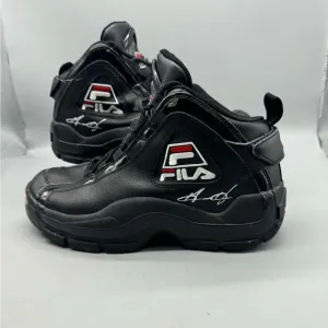 FILA GRANT HILL 2 25TH ANNIVERSARY BLACK SIZE 7 MEN BASKETBALL SHOES