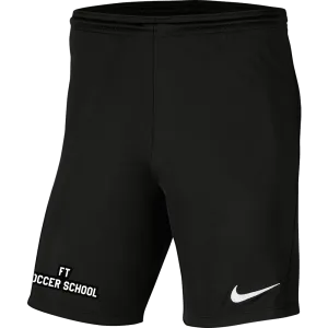FIRST TOUCH SOCCER SCHOOL  Youth Park 3 Shorts (BV6865-010)
