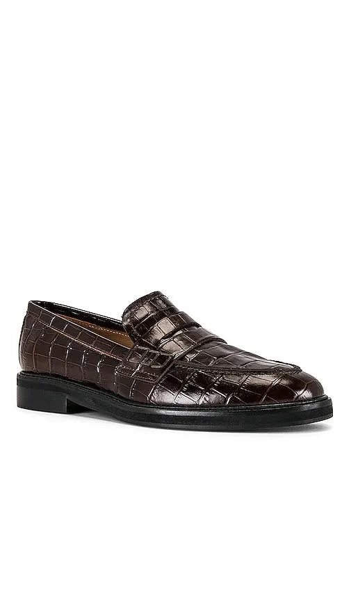 Flattered Sara Loafer in Brown