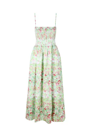 Floral Smocked Maxi Dress