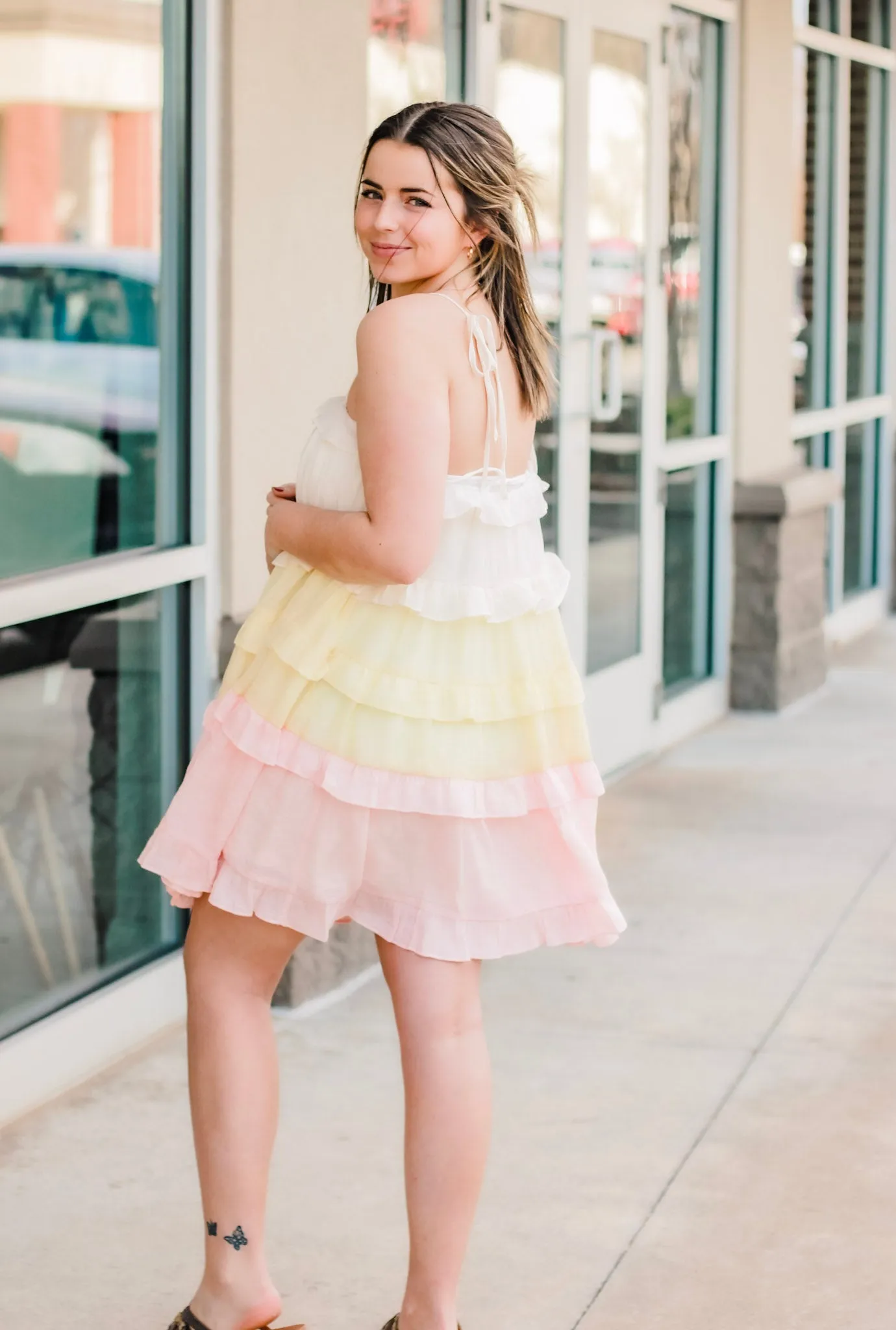 Flutter Away Dress