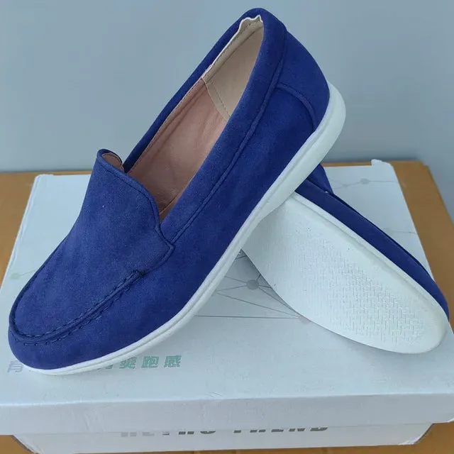 Frühlingsspaziergang Luoluo Piano Loafers