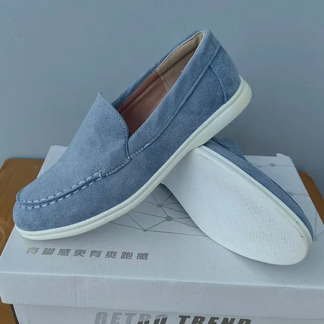 Frühlingsspaziergang Luoluo Piano Loafers