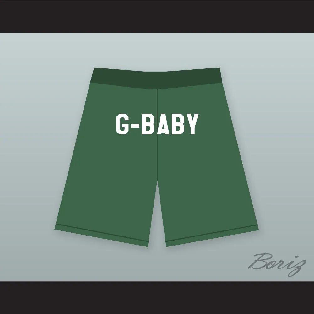 G-Baby 1 Kekambas Dark Green Basketball Shorts
