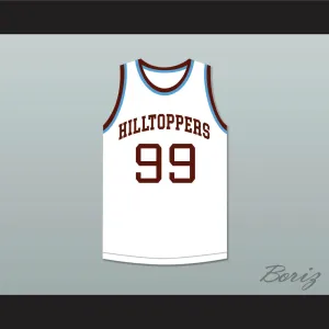 George Mikan 99 Joliet Catholic High School Hilltoppers White Basketball Jersey 1