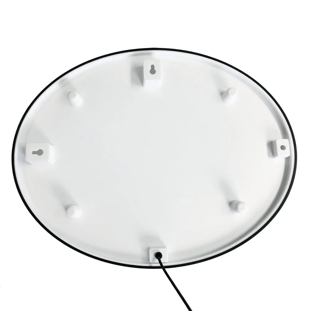 Gonzaga Bulldogs: Hardwood - Oval Slimline Lighted Wall Sign