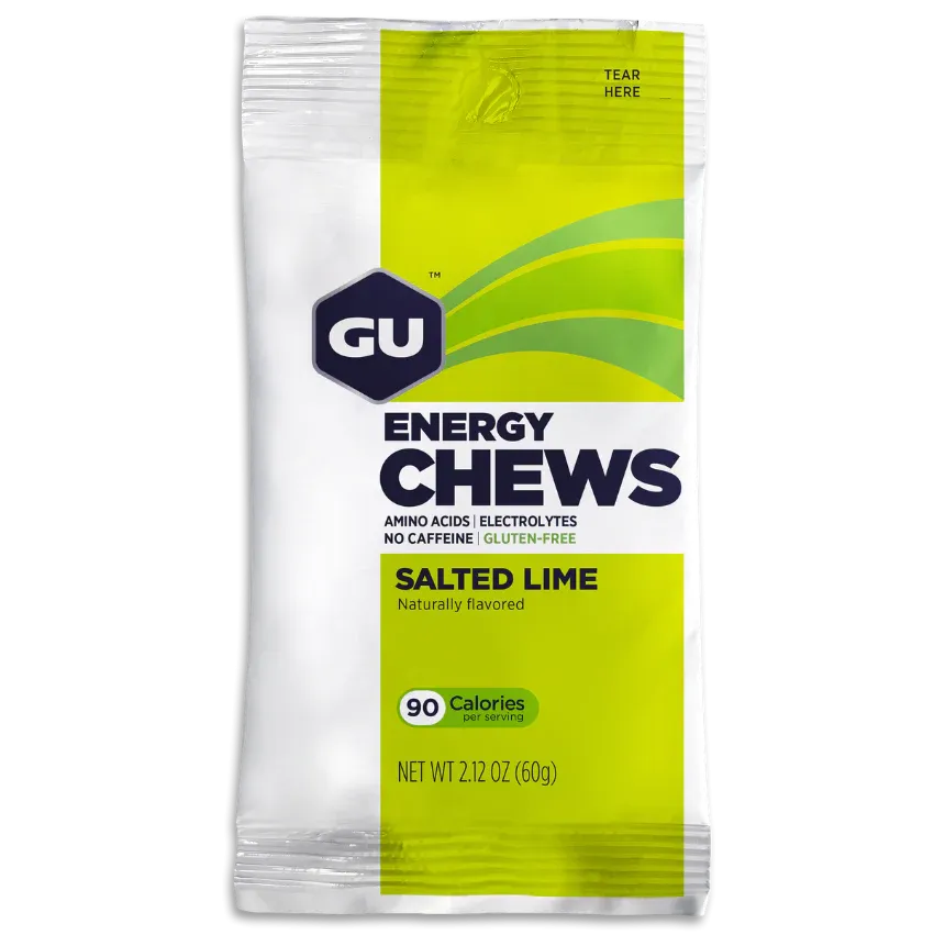 GU Energy Chews - Salted Lime (4pk)