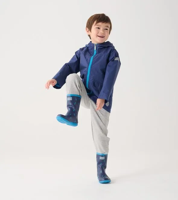 Hatley Lightning Storm Packable Rain Boot