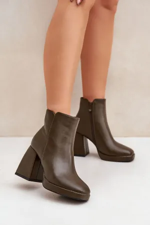 Heel boots