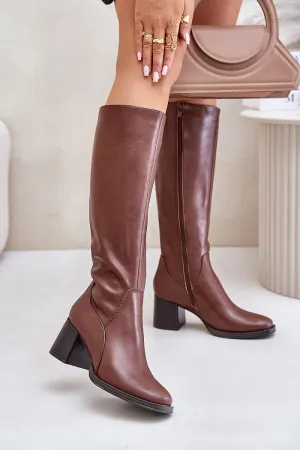 Heel boots