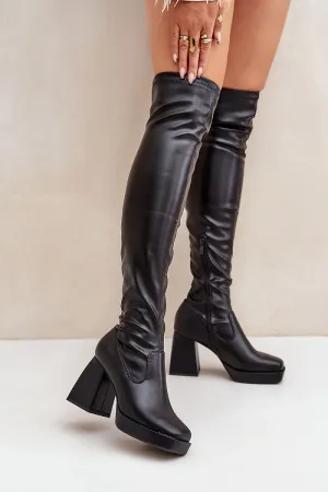 Heel boots