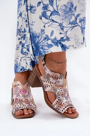Heel sandals