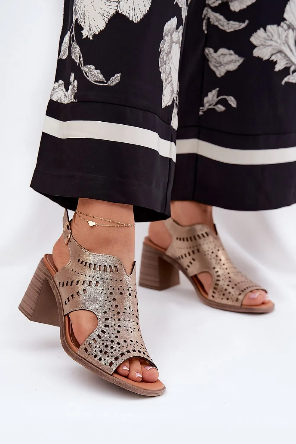 Heel sandals