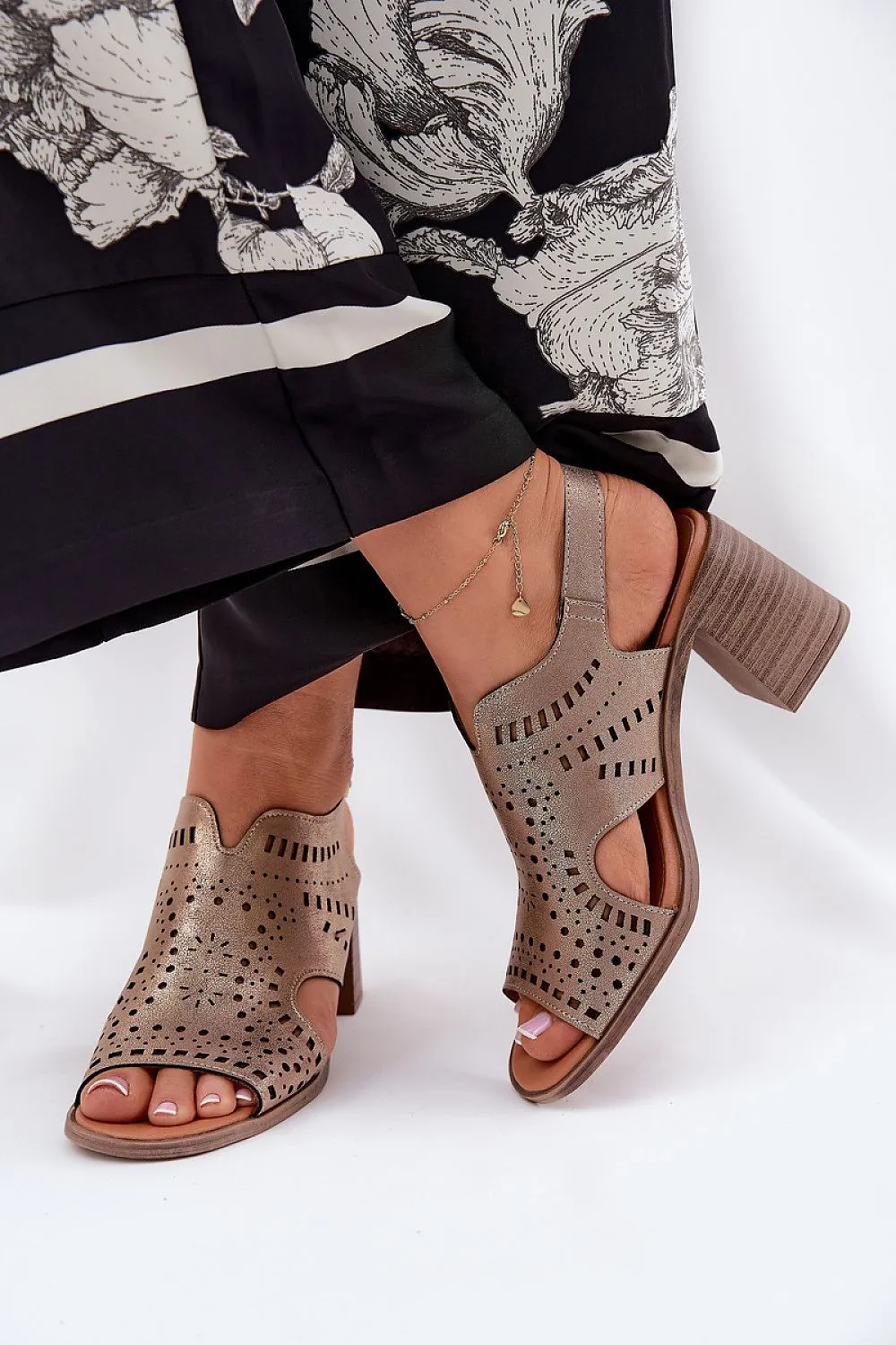Heel sandals