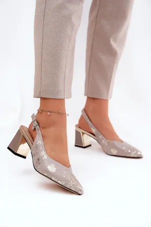 Heel sandals
