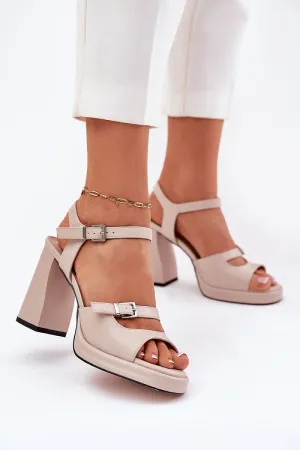 Heel sandals