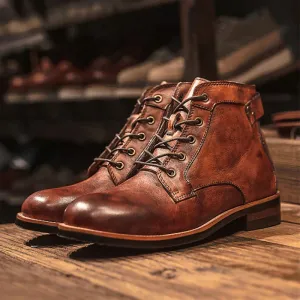 Hunter™ | Men's Leather Boots