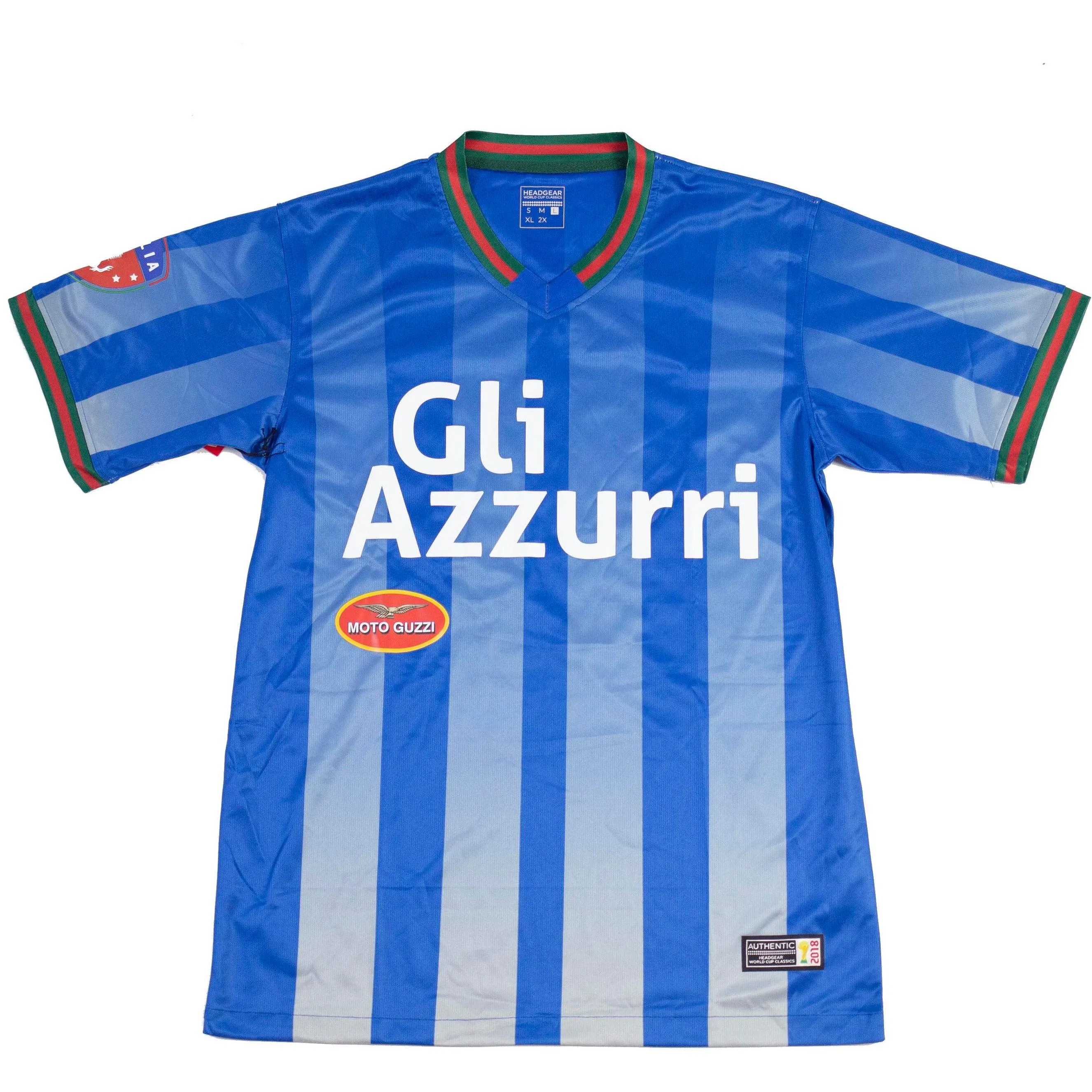 ITALY SOCCER JERSEY BLUE