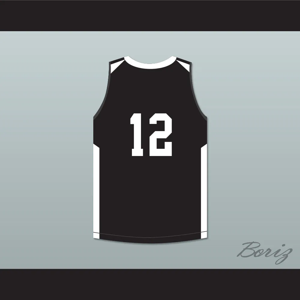 Ja Morant 12 Crestwood High School Knights Black Basketball Jersey 1