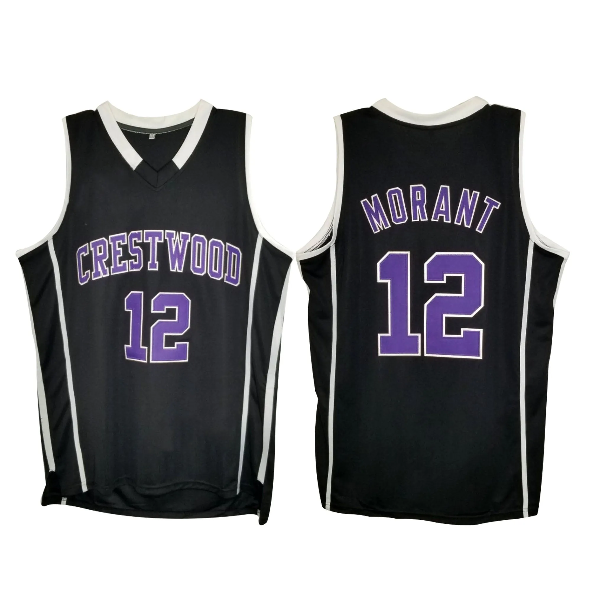 Ja Morant Crestwood High School 12 Basketball Jersey