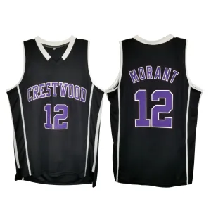 Ja Morant Crestwood High School 12 Basketball Jersey