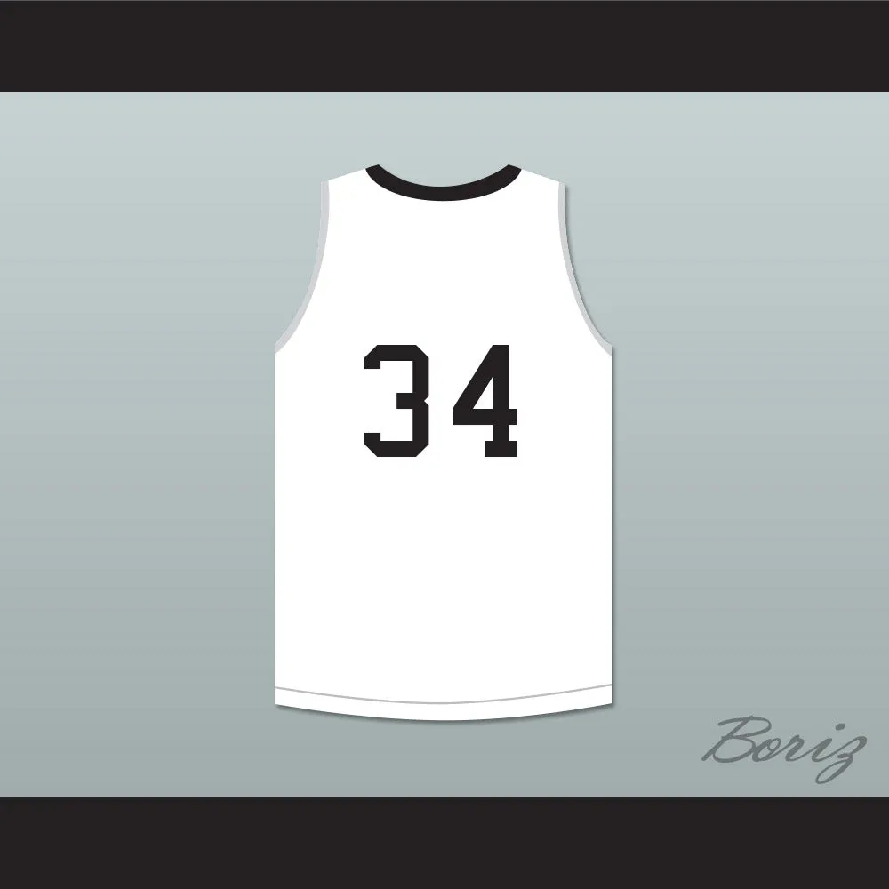 Joel Embiid 34 The Rock High School White Basketball Jersey
