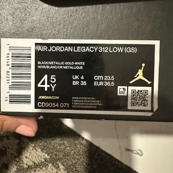 Jordan Legacy Lows 312