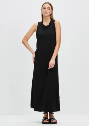 Juni Organic Tank Dress True Black