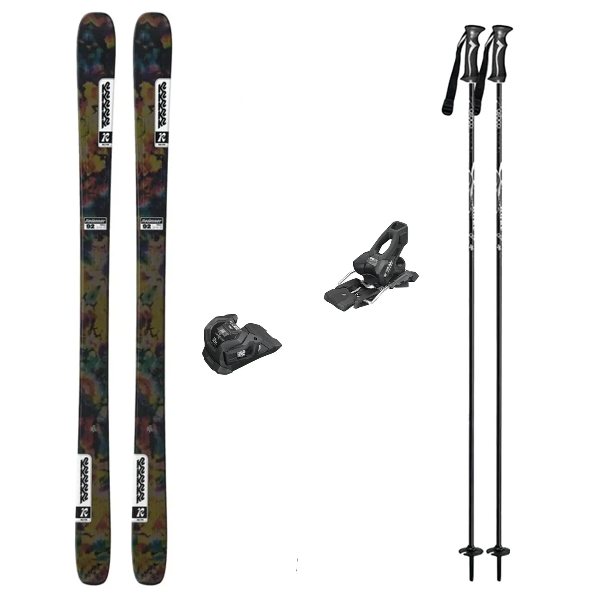 K2 Reckoner 92 Ski with Tyrolia Attack LYT 11 GW Ski Binding Adult Ski Package 2025