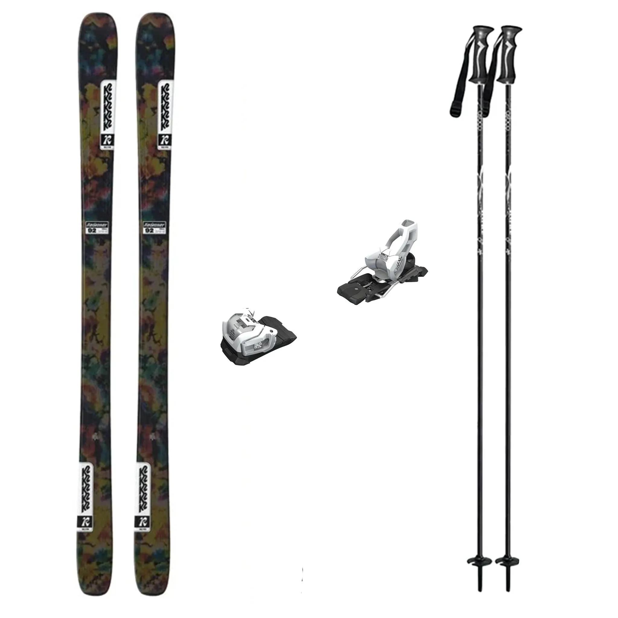 K2 Reckoner 92 Ski with Tyrolia Attack LYT 11 GW Ski Binding Adult Ski Package 2025