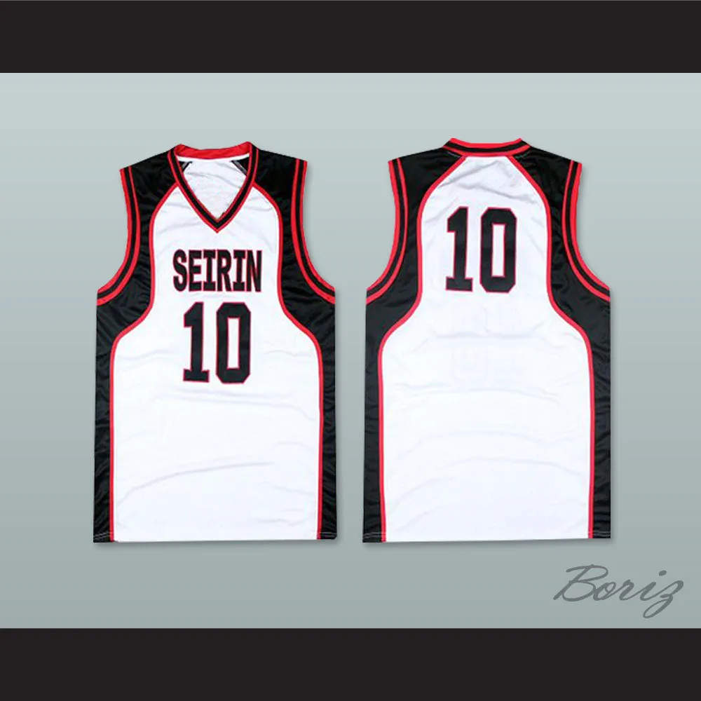 Kagami Taiga 10 Seirin High School Basketball Jersey Cosplay