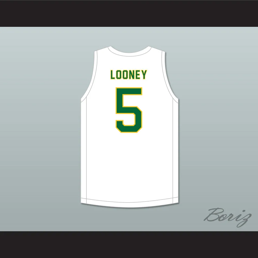 Kevon Looney 5 Alexander Hamilton High School Wildcats White Basketball Jersey 2