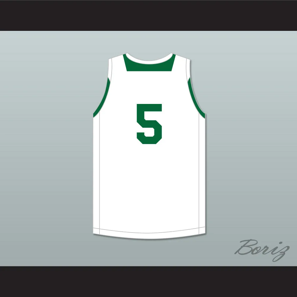 Kevon Looney 5 Alexander Hamilton High School Wildcats White Basketball Jersey 3