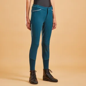 Kids' Horse Riding Full Grip Jodhpurs 580
