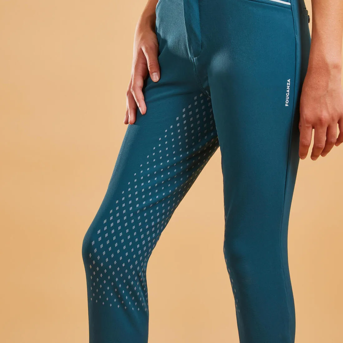 Kids' Horse Riding Full Grip Jodhpurs 580