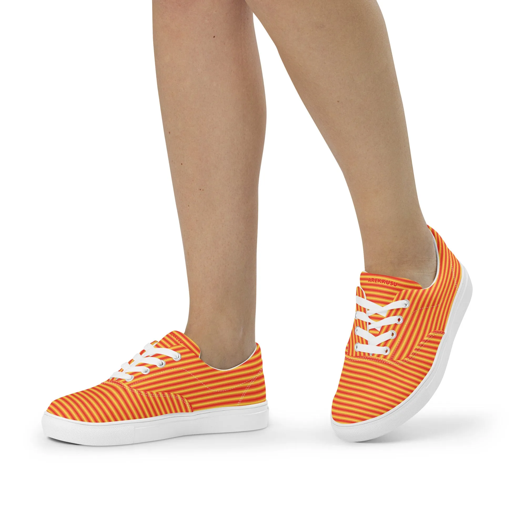 Lace-Up Canvas Shoes