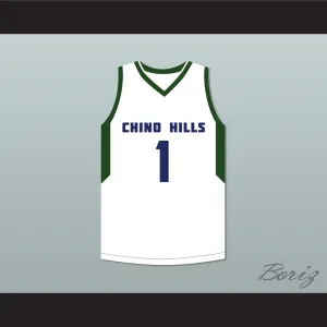 LaMelo Ball 1 Chino Hills Huskies White Basketball Jersey 2