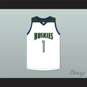 LaMelo Ball 1 Chino Hills Huskies White Basketball Jersey