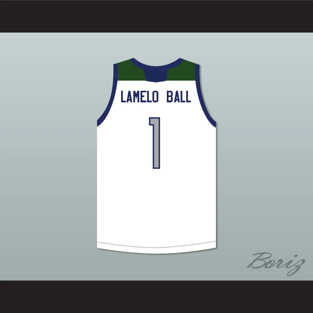 LaMelo Ball 1 Chino Hills Huskies White Basketball Jersey
