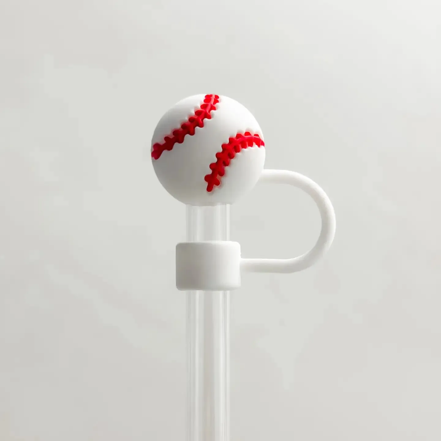 Large Sports Straw Toppers - Set of 4