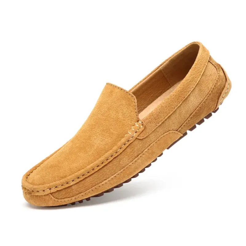 Leandro Italian 100% Genuine Suede Loafers
