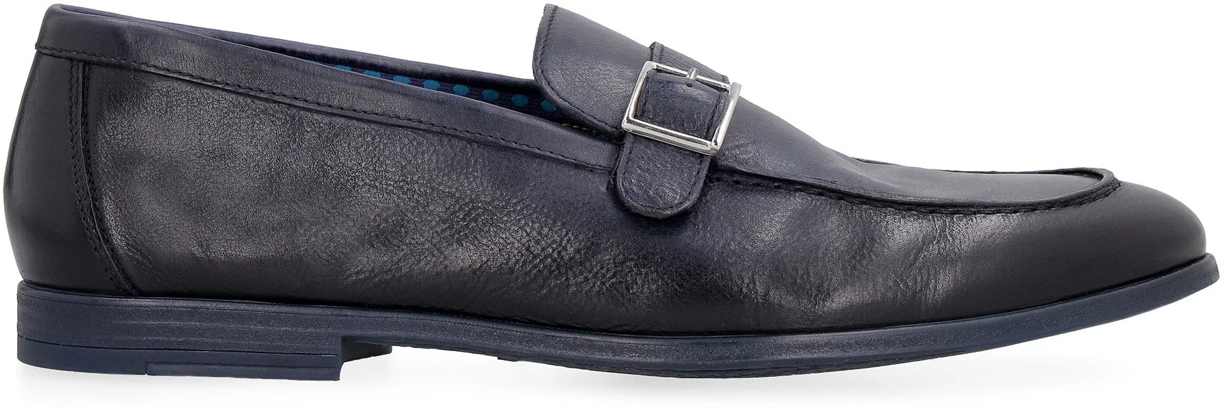 Leather loafers
