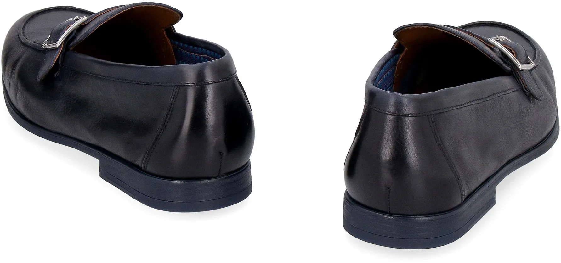 Leather loafers