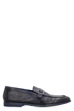 Leather loafers