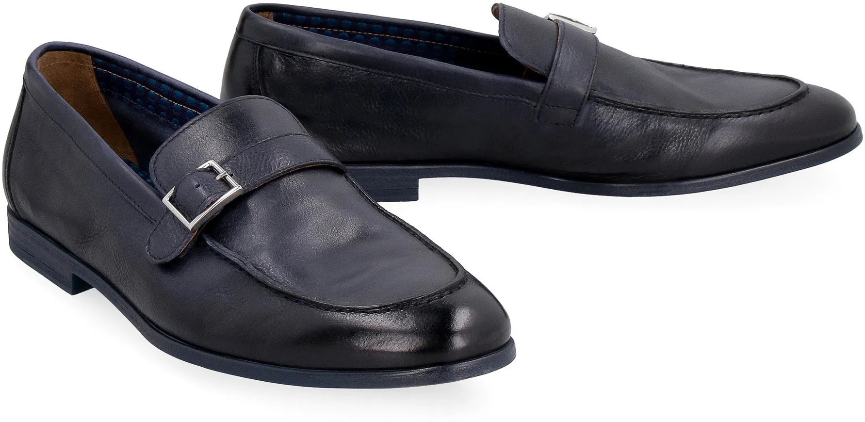 Leather loafers
