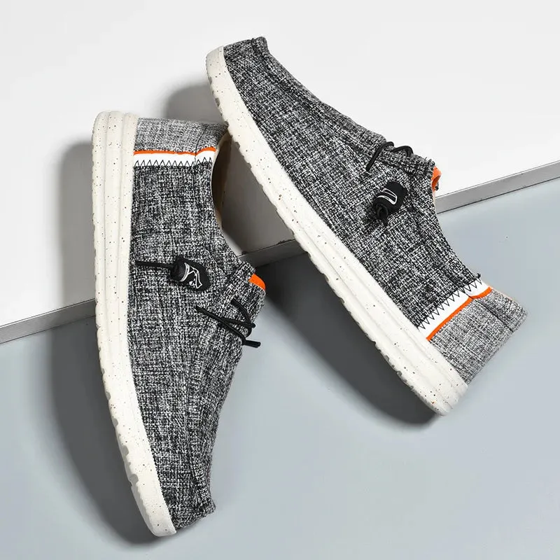 Leichte Canvas-Herrenschuhe EasyWalk